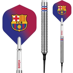 Šipky Soft Tip Football FC Barcelona Official Licensed BARÇA Tungsten BARÇA 18g