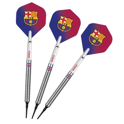 Šipky Soft Tip Football FC Barcelona Official Licensed BARÇA Tungsten BARÇA 18g