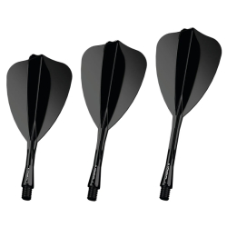 Letky Winmau Fusion Arrow Solid Black Intermediate