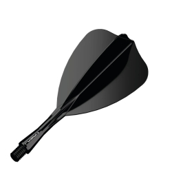 Letky Winmau Fusion Arrow Solid Black Short