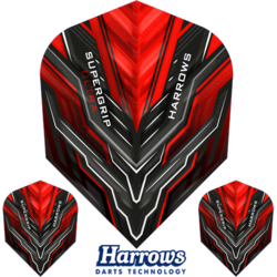 Letky Harrows Suprgrip Ultra No6 Red 100 Micron