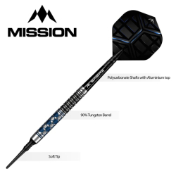 Šipky Mission Hexon 18g