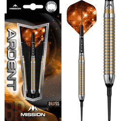 Mission Ardent Darts Soft Tips Brass M1 18g