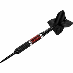 Mission Llew Bevan Darts Steel Tip Black & Red Electro 23 g 