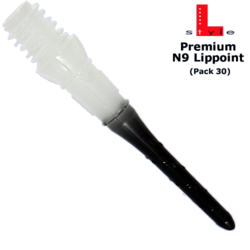 L-Style Natural Nine Premium N9 LipPoint White & Black Soft 30 Ks