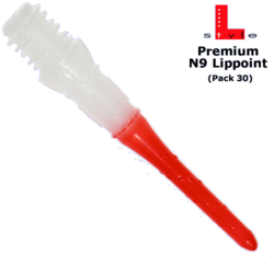 L-Style Natural Nine Premium N9 LipPoint White & Red Soft 30 Ks