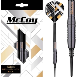 Šipky Soft Tip McCoy Extra Black 18 g