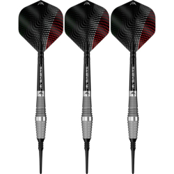Šipky Mission Michele Turetta Soft Tip Black & Red 20g