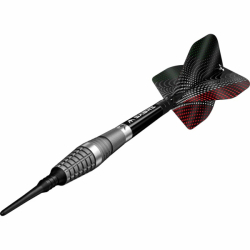 Šipky Mission Michele Turetta Soft Tip Black & Red 20g