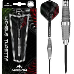 Mission Michele Turetta Darts Steel Tip 95% Sandblasted 23 g