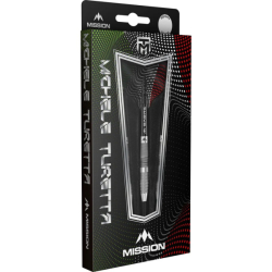 Mission Michele Turetta Darts Steel Tip 95% Sandblasted 23 g