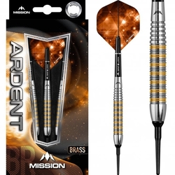 Mission Ardent Darts Soft Tips Brass M2 18g