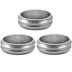 Kroužky Mission F-Lock Rings Flight Lock Silver