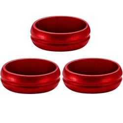 Kroužky Mission F-Lock Rings Flight Lock Red