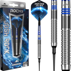 Šipky Mission Josh Rock Silver & Blue 18g