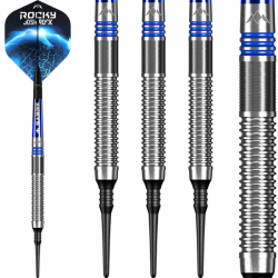 Šipky Mission Josh Rock Silver & Blue 18g