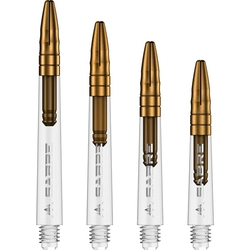 Násadky Mission Sabre Clear - Gold Top Short