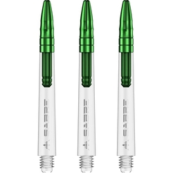 Násadky Mission Sabre Clear - Green Top Medium