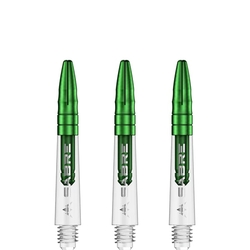 Násadky Mission Sabre Clear - Green Top Short 