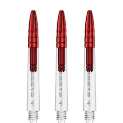Násadky Mission Sabre Clear - Red Top Tweenie Plus