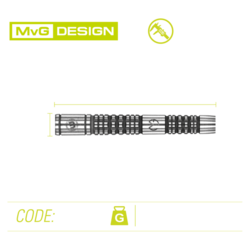 Šipky Soft Winmau Michael van Gerwen Absolute - 20 g