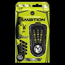 Šipky Steel Winmau Michael van Gerwen Ambition Brass - 22 g