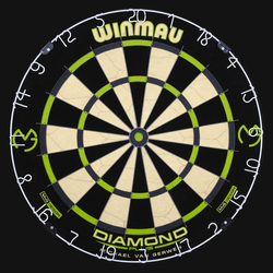 Sisalový Terč Winmau Michael van Gerwen MvG Diamond Edition