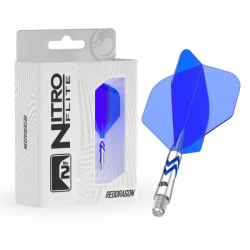 Letky Red Dragon Nitro Flite Gerwyn Price Blue Aluminium #2 Short