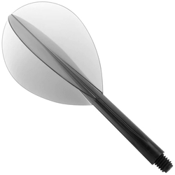 Letky Condor Zero Stress Clear Black Teardrop Medium