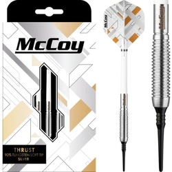Šipky Soft Tip McCoy Thrust Silver 20 g