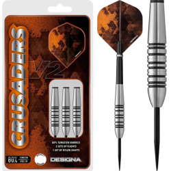 Šipky Designa Crusader V2 Steel Tip M5 22 g