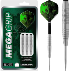 Šipky Designa Mega Grip V2 Steel Tip M3 24 g