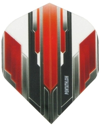 Letky Pentathlon Transparent Red/Black 100 Micron