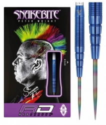 Šipky Steel Red Dragon Peter Wright Snakebite Blue PL15 22 g