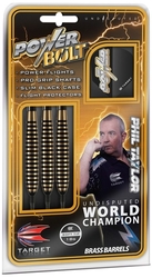 Šipky Soft Target Phil Taylor Power Bolt Brass 18g