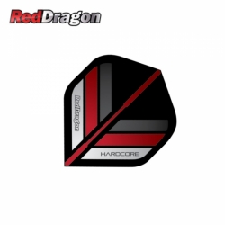 Letky Red Dragon Hardcore Black & Red Stripe