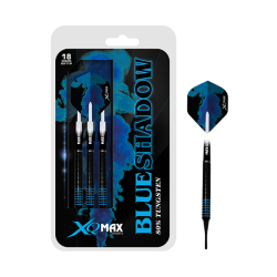 Šipky Soft XQMax Darts Blue Shadow 18 g