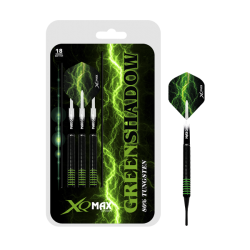 Šipky Soft XQMax Darts Green Shadow 18 g