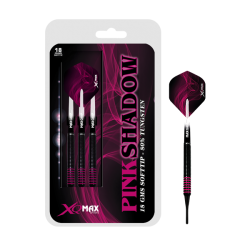 Šipky Soft XQMax Darts Pink Shadow 18 g