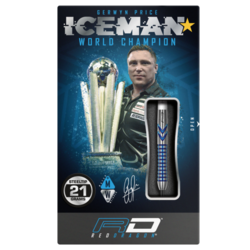 Šipky Steel Red Dragon Gerwyn Price Iceman CONTOUR 21 g