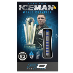 Šipky Steel Red Dragon Gerwyn Price Iceman CHALLENGER 23 g