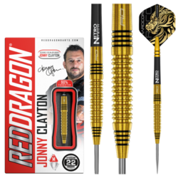 Šipky Steel Red Dragon Jonny Clayton Gold 22 g