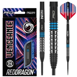 Šipky Steel Red Dragon Vengeance Blue 24 g