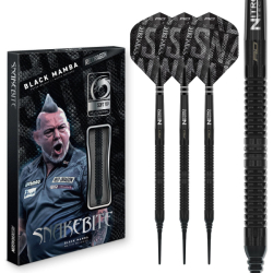 Šipky Soft Winmau Peter Wright Black Mamba 20 g