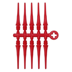 Cosmo Darts Soft Fit Point Plus Red