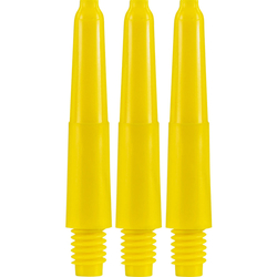 Násadky Designa Nylon Stems Durable Plastic Short Yellow