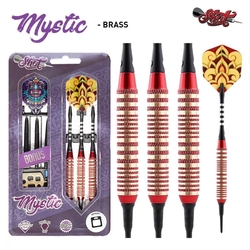 Šipky Soft Shot Mystic Brass Red 18g