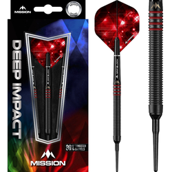 Mission Deep Impact Red Darts Soft Tips 18g