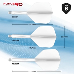 Letky Mission Force 90 No.6 White