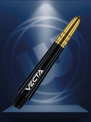 Násadky Winmau VECTA Intermediate Black with Gold